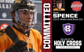 NCDC Charlie Spence Commits To Holy Cross For 2022 - The Hockey Focus