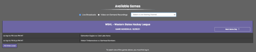 WSHL Already Cancelling Games For Opening Weekend? - The Hockey Focus
