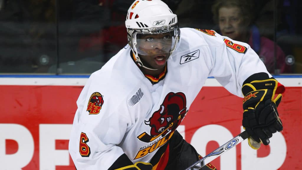 PK Subban With Belleville Bulls of the OHL