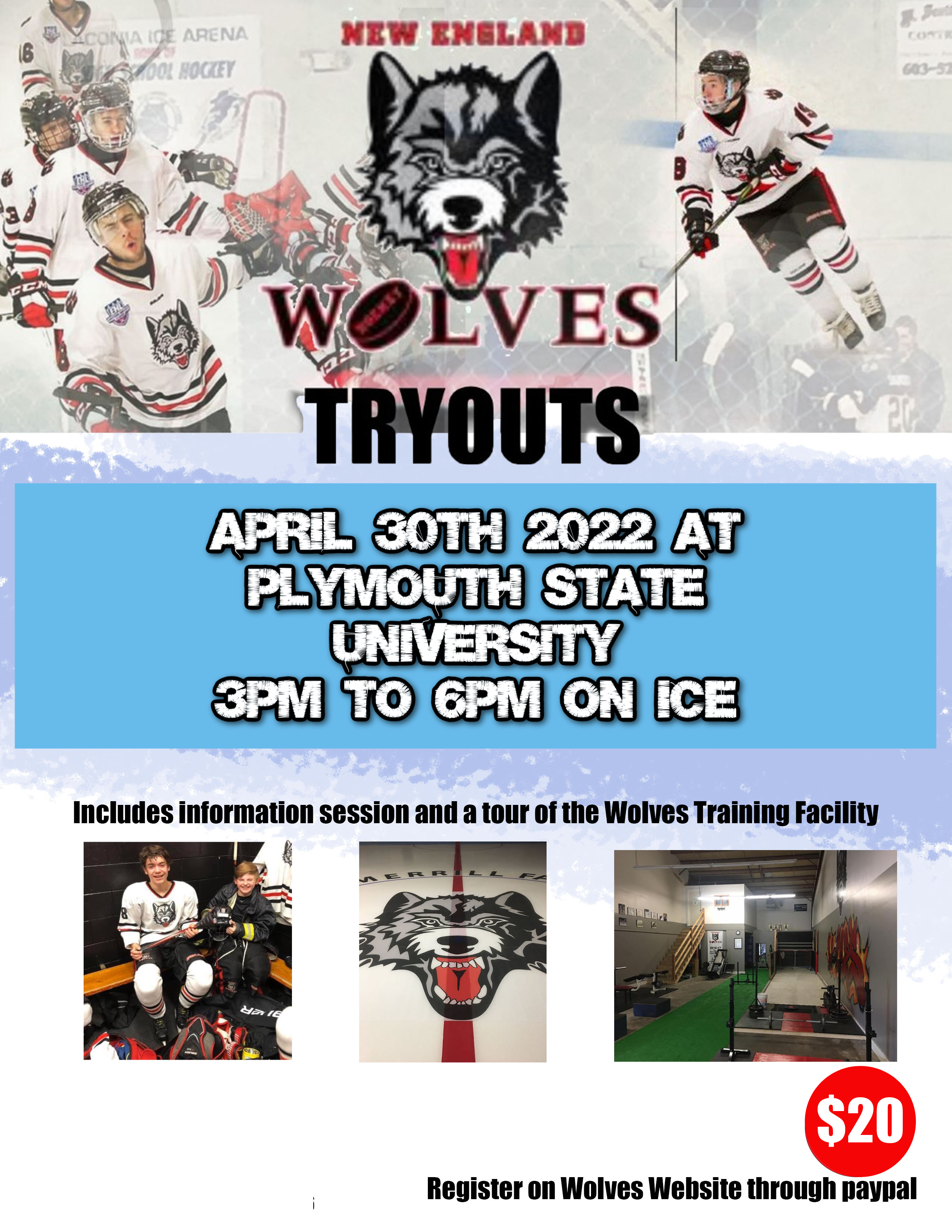 New England Wolves Announce 2022-23 Tryouts - The Hockey Focus