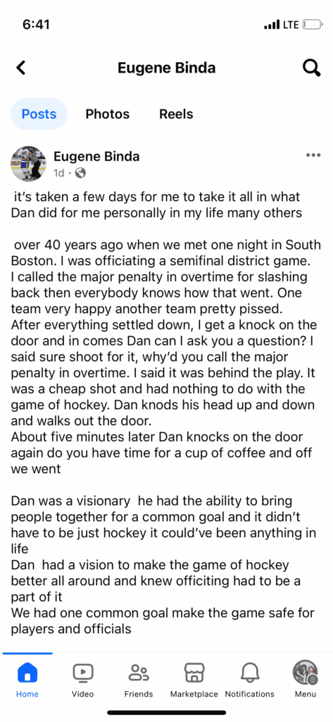 Hockey World Mourns the Passing of Dan esdale Hockey World Mourns the Passing of Dan esdale - The Hockey Focus