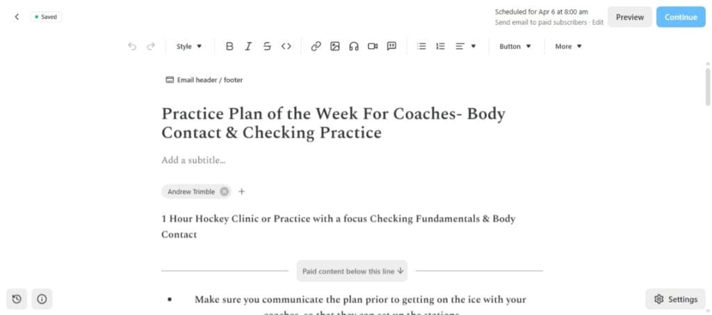 The #1 Problem With Hockey Practices — And the System I Built to Fix It The #1 Problem With Hockey Practices — And the System I Built to Fix It - The Hockey Focus